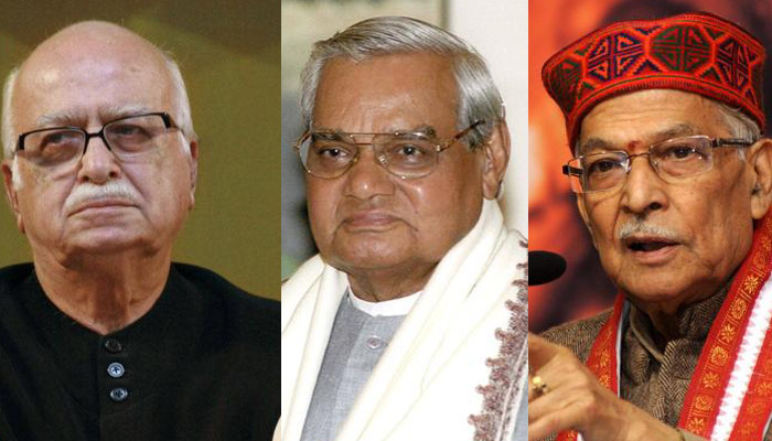 आडवाणी, वाजपेयी और जोशी को बीजेपी के संसदीय बोर्ड में नहीं मिली जगह आडवाणी, वाजपेयी और जोशी को बीजेपी के संसदीय बोर्ड में नहीं मिली जगह