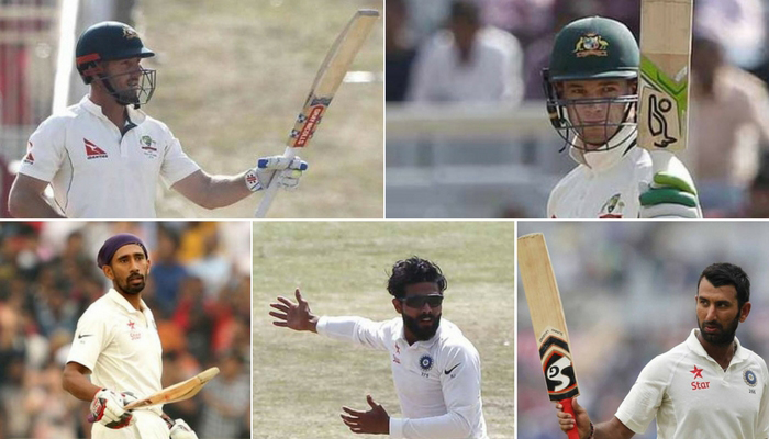 IND Vs AUS : ये पांच खिलाड़ी बने रांची टेस्ट के 'नायक' IND Vs AUS : ये पांच खिलाड़ी बने रांची टेस्ट के 'नायक'