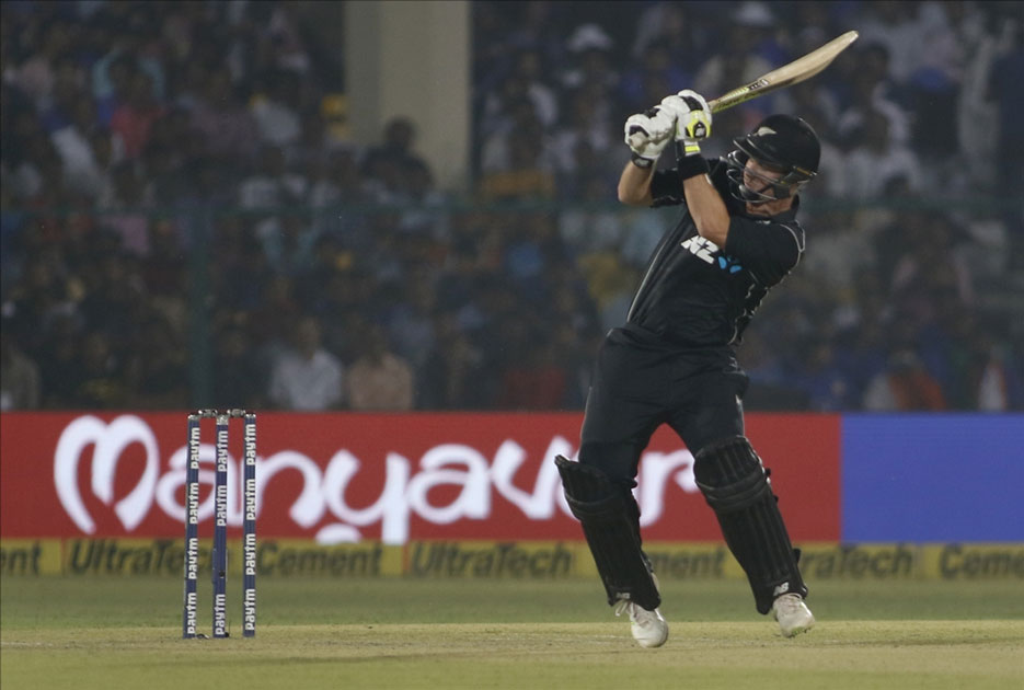 New Zealand`s Colin Munro in action during the third ODI match between India and New Zealand at Green Park Stadium in Kanpur. New Zealand`s Colin Munro in action during the third ODI match between India and New Zealand at Green Park Stadium in Kanpur.