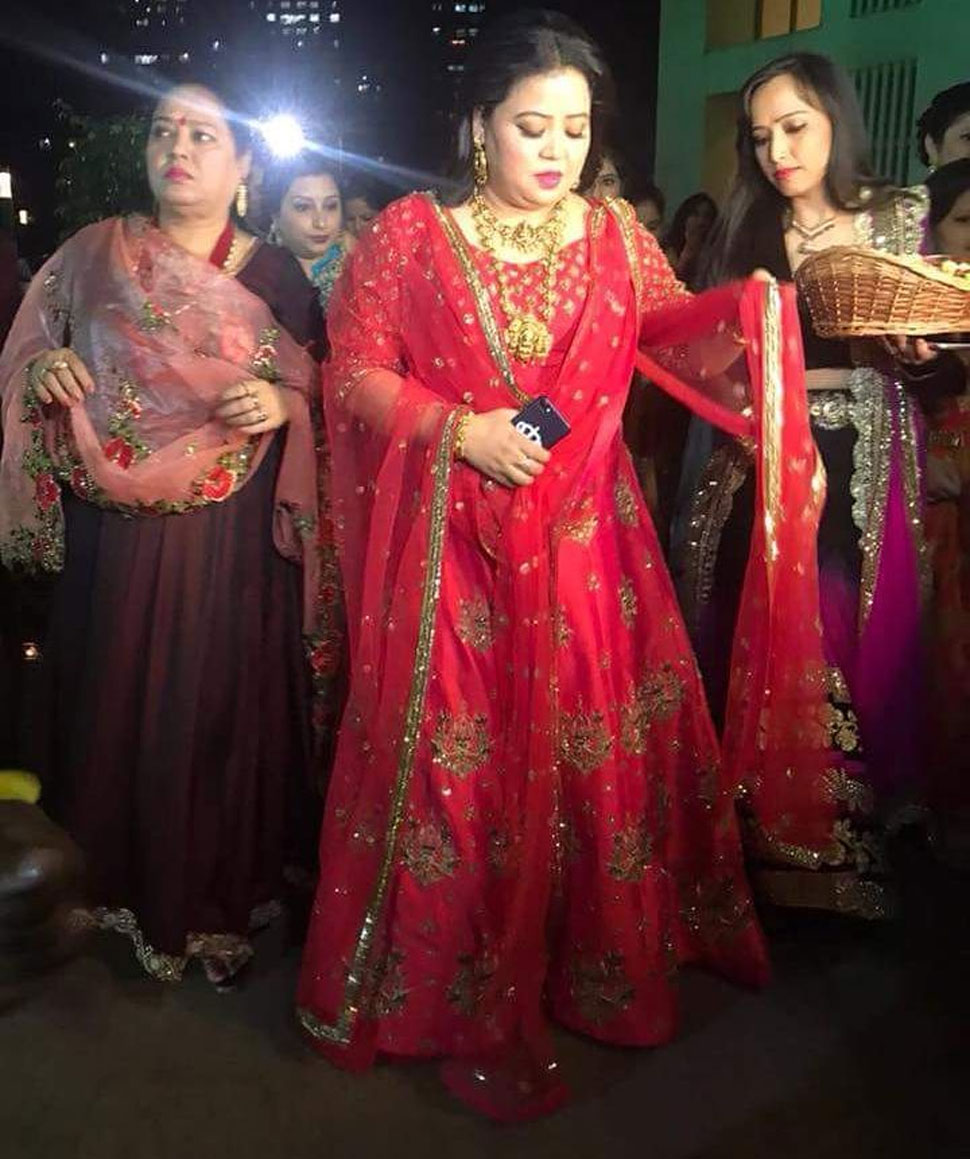 Comedian bharti sing haarsh-limbachiyaa wedding function started, see pics