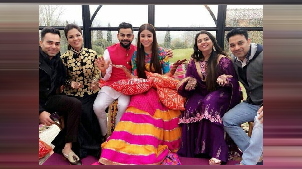 Anushka Sharma Virat Kohli Marriage Pictures