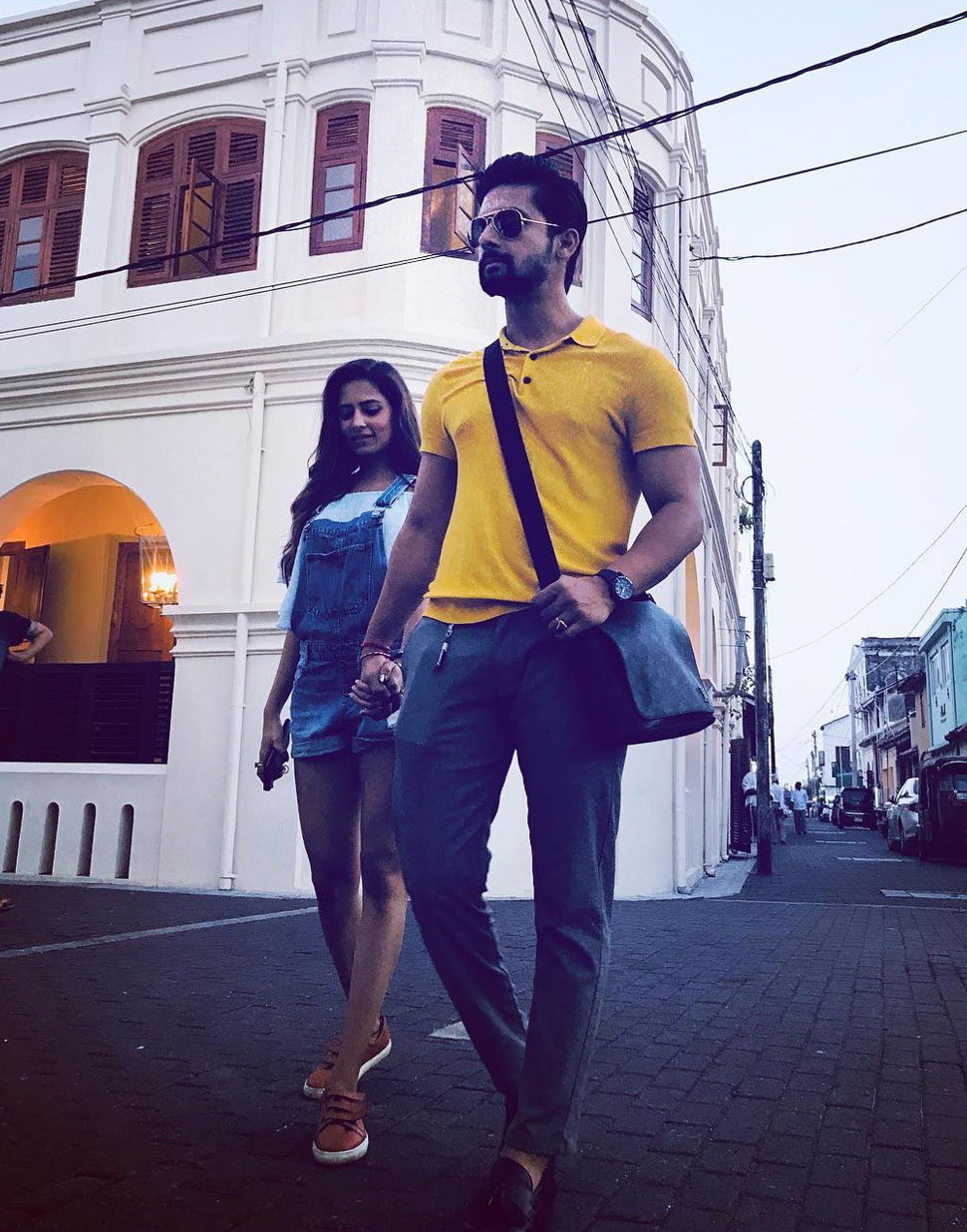 Bigg Boss's Ex Contestent Kishwar Merchant with Husband Suyyash Rai in Sri Lanka Bigg Boss's Ex Contestent Kishwar Merchant with Husband Suyyash Rai in Sri Lanka