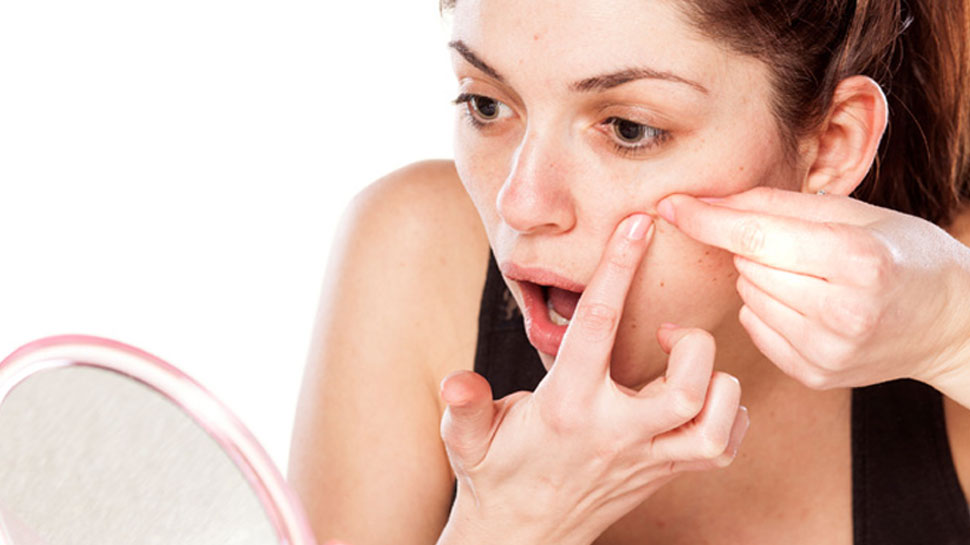 Your mobile may also cause of Pimples on skin