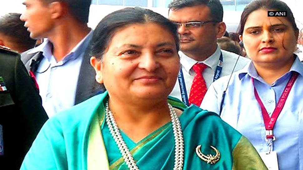 विद्या देवी भंडारी दूसरी बार नेपाल की राष्ट्रपति चुनी गईं विद्या देवी भंडारी दूसरी बार नेपाल की राष्ट्रपति चुनी गईं