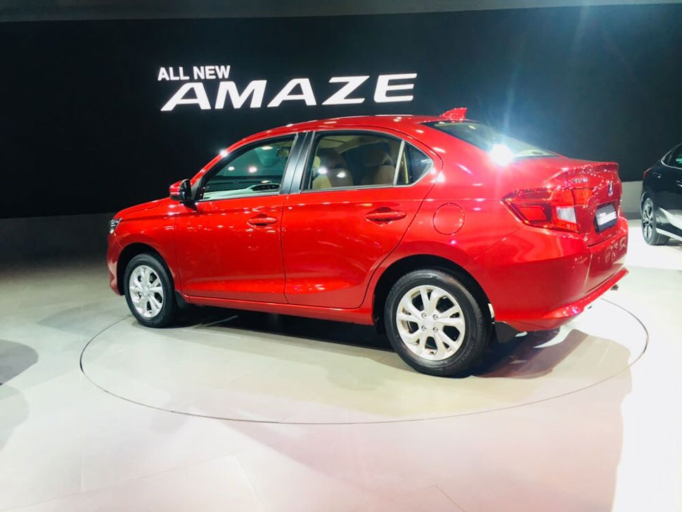 honda amaze pre booking now open at 21000 launch in may