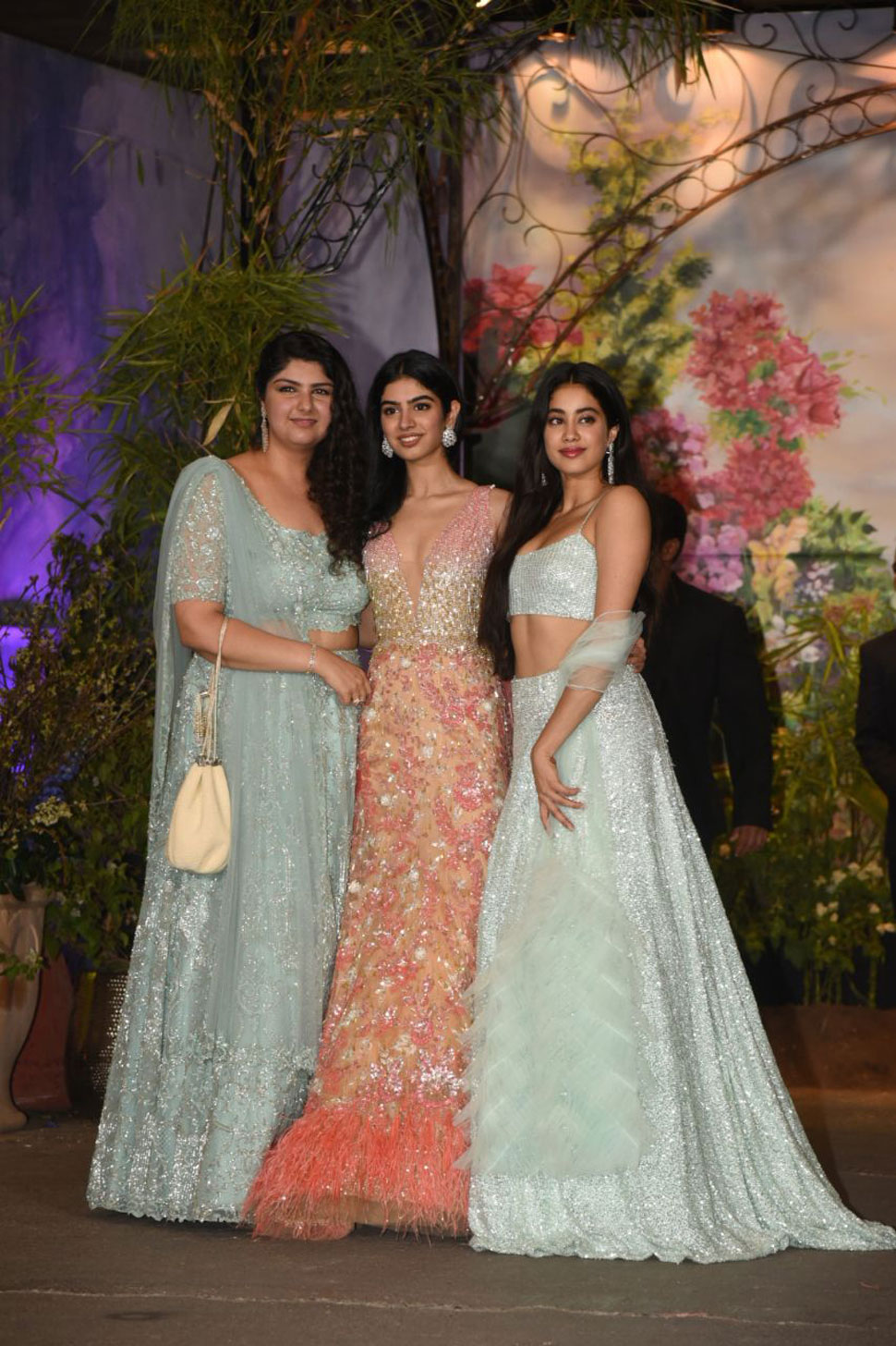 Sonam Kapoor Reception, Jhanvi Kapoor, Arjun Kapoor, Khushi Kapoor, Anshula Kapoor, Boney kapoor