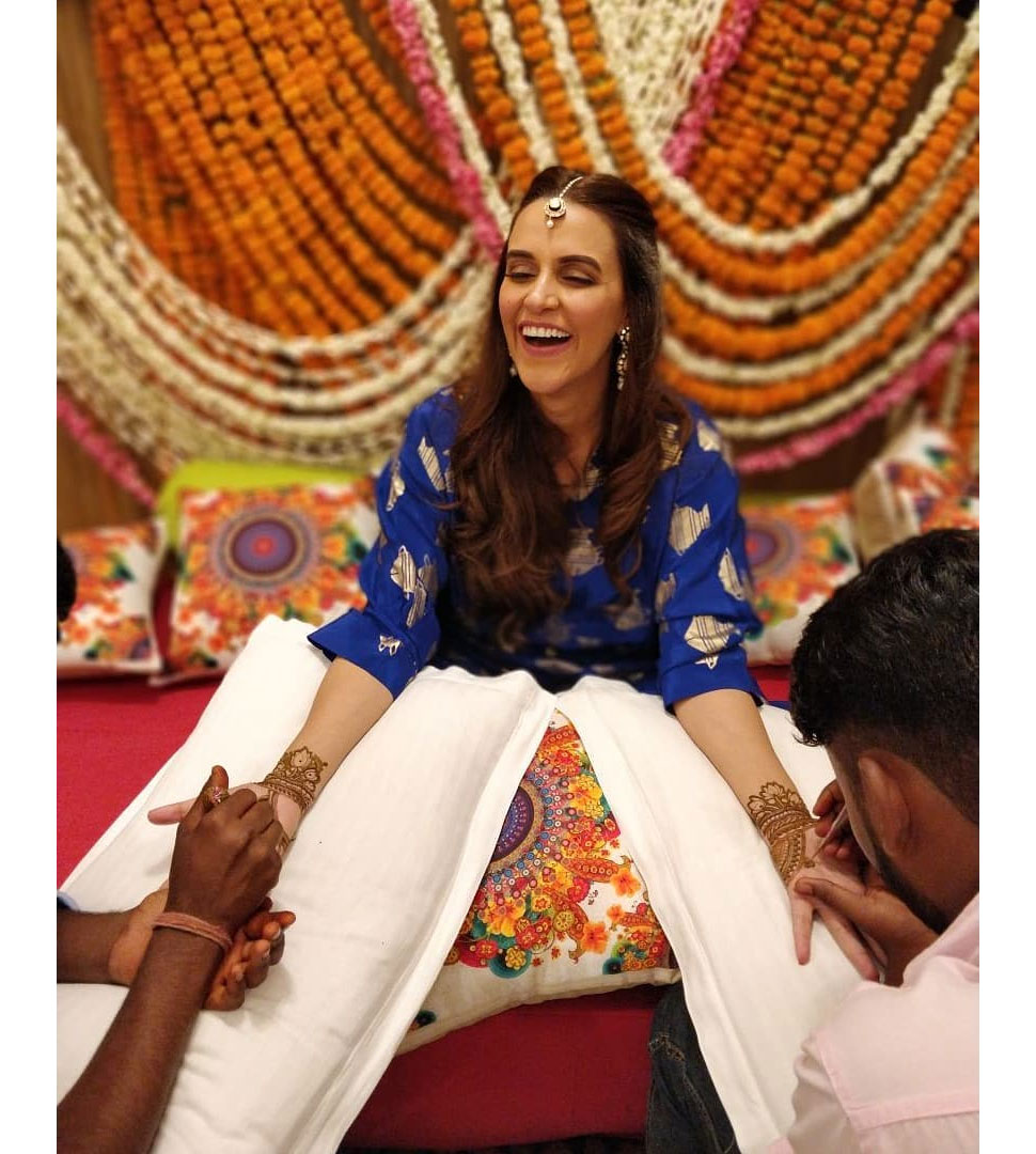 Neha Dhupia and Angad Bedi wedding album have a look