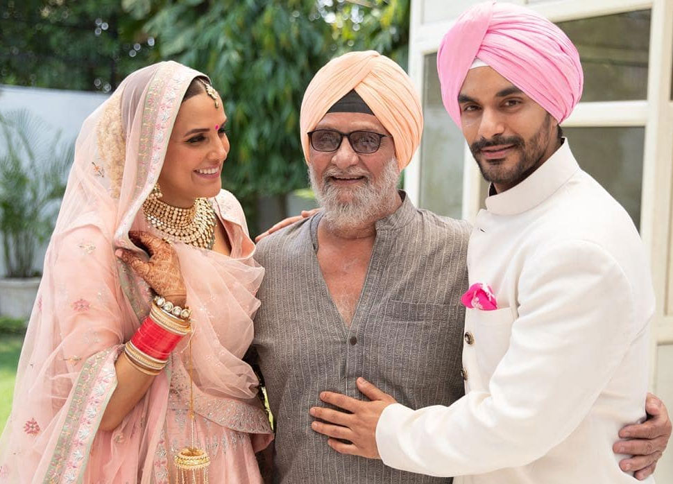 Neha Dhupia and Angad Bedi wedding album have a look