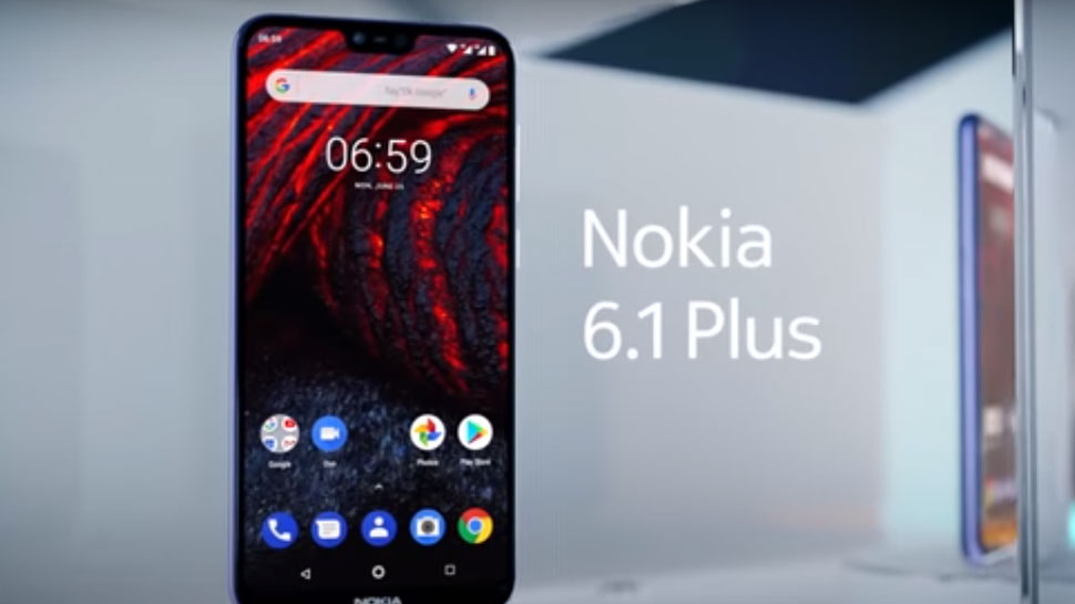 Nokia 6.1 Plus display