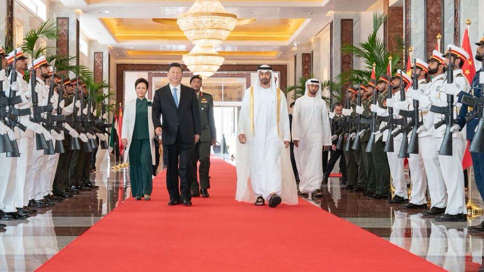 Abu dhabi crown prince gifted chinese president Xi jinping a Arabian horse