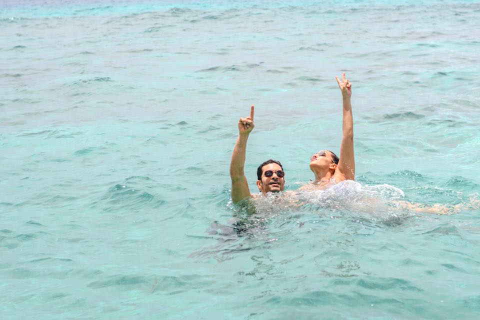 Neha Dhupia and Angad Bedi are celebrating honeymoon in Maldives pictures are getting viral