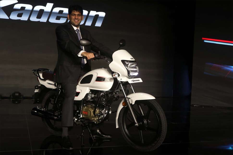 tvs radeon 110 cc motorcycle launched at priced rs 48,400