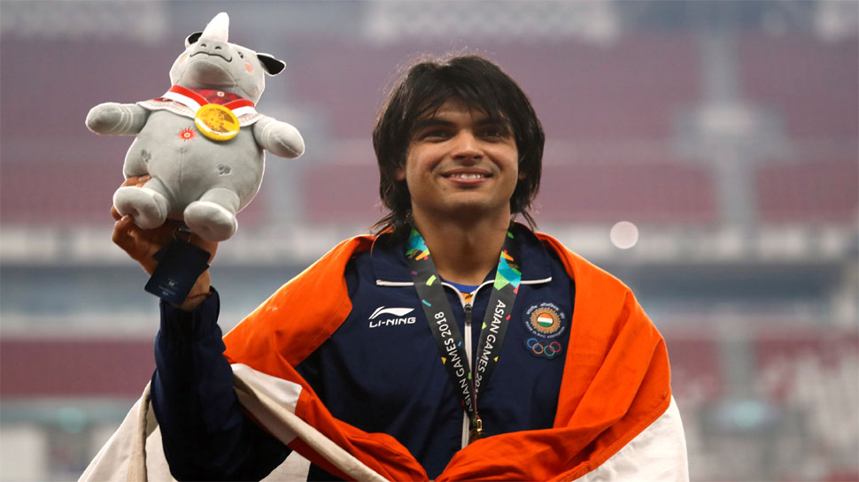नीरज चोपड़ा ने जीता गोल्ड मेडल Neeraj Chopra, Asian Games 2018, Day 9,