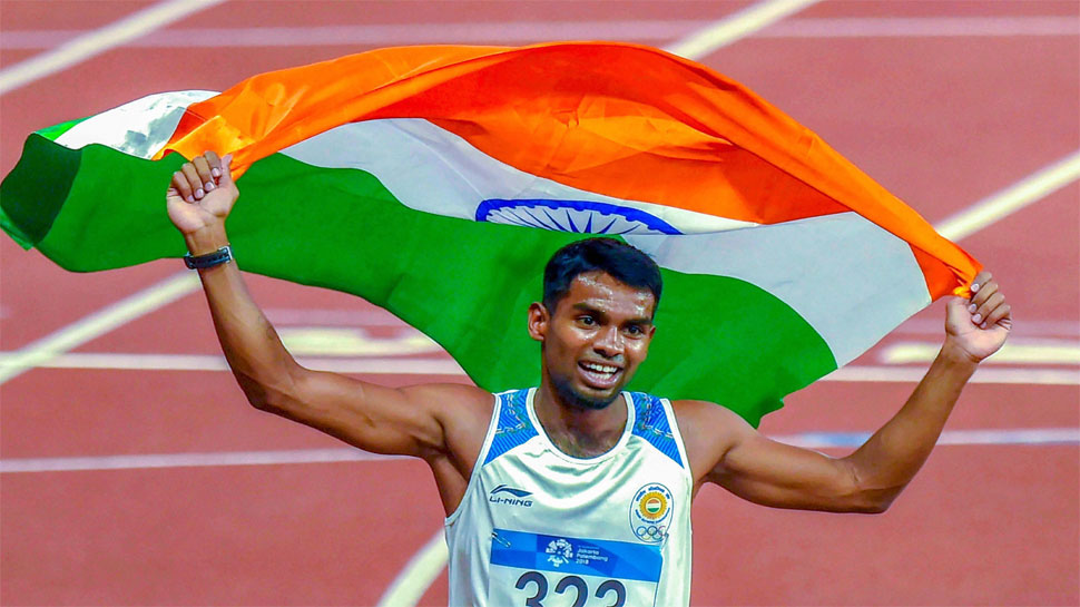 धरुण अय्यासामी ने तोड़ा अपना ही रिकॉर्ड Neeraj Chopra, Asian Games 2018, Day 9,