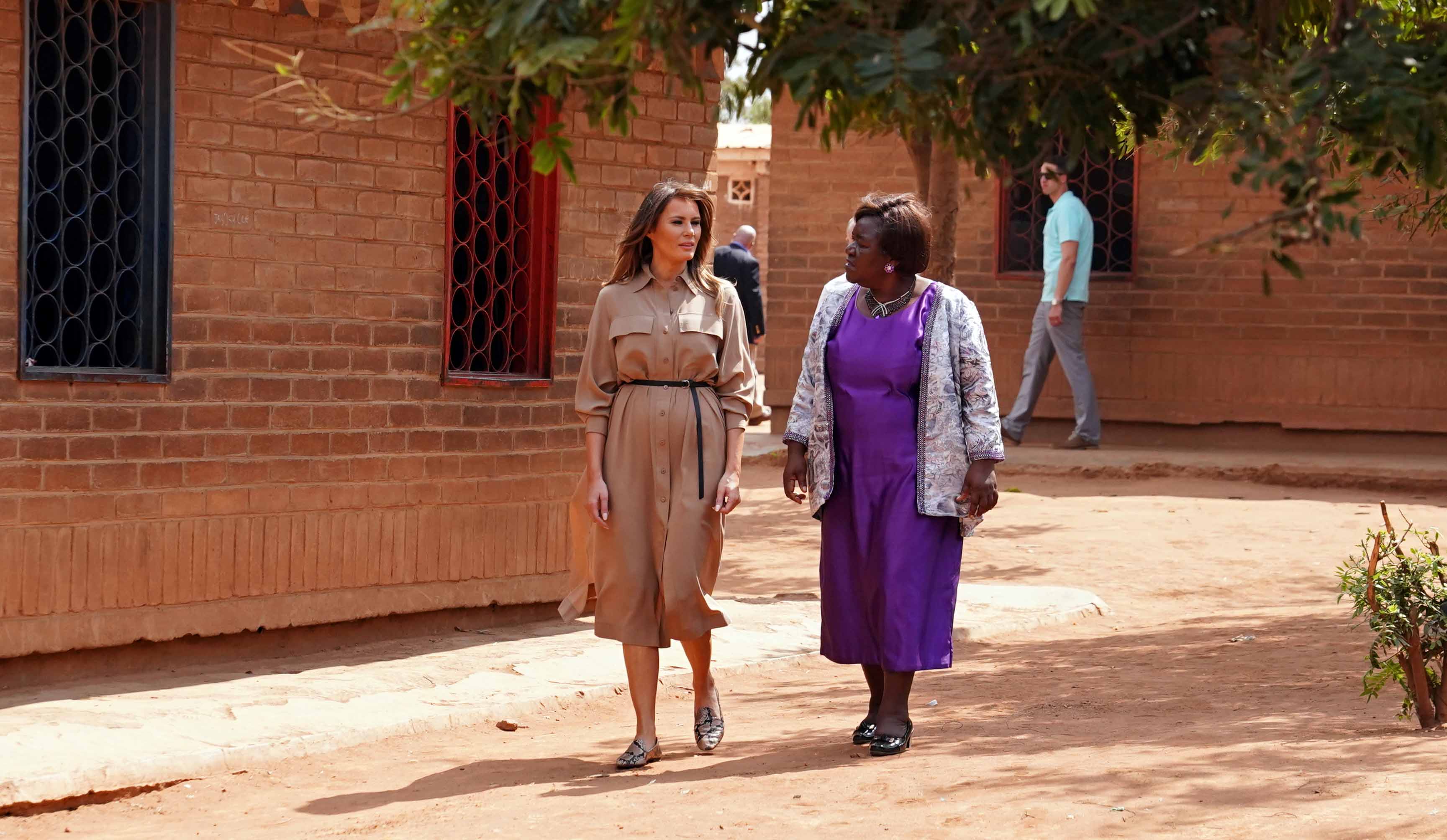 Melania Trump in Malavi
