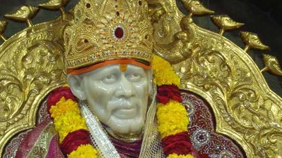 8 टन फूलों से सजा शिरडी मंदिर sai baba samadhi is completed 100 years