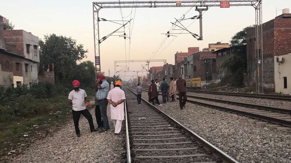 Photos of Amritsar Train Accident