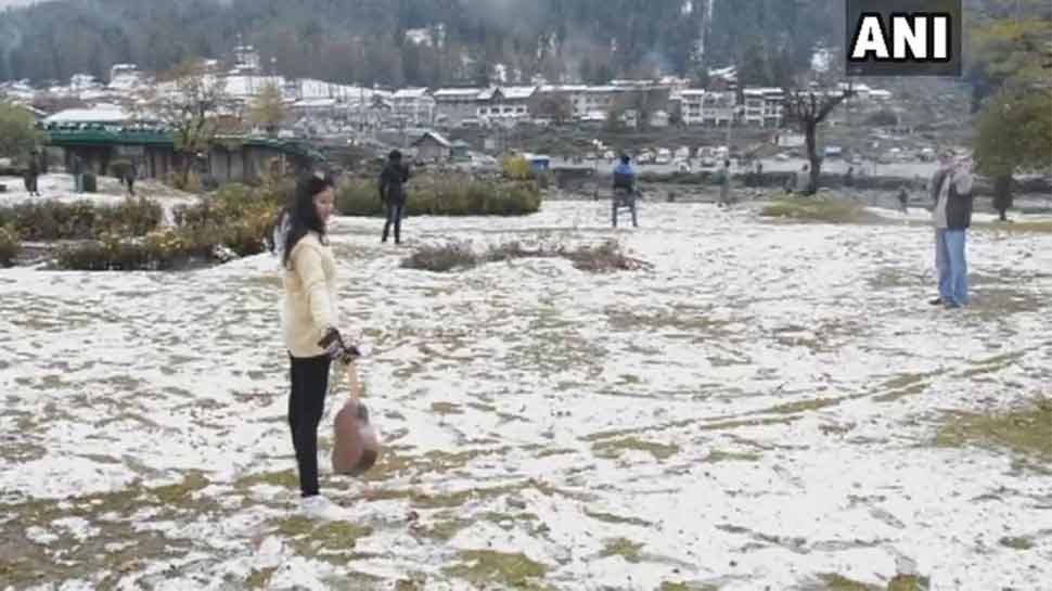 snowfall in jammu kashmir