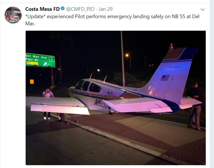 Costa Mesa, Plane, Engine Fail, Plane Engine, Social Media