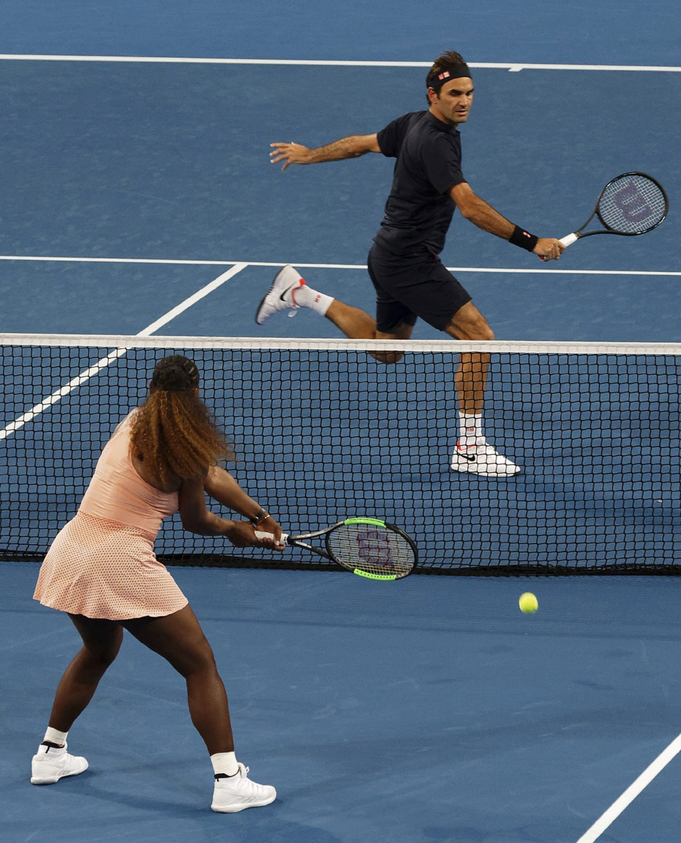 Roger Federer Serena 