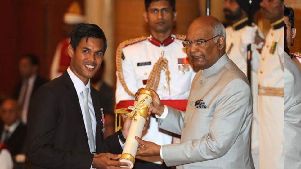 Somdev Barman Gets Padma Award