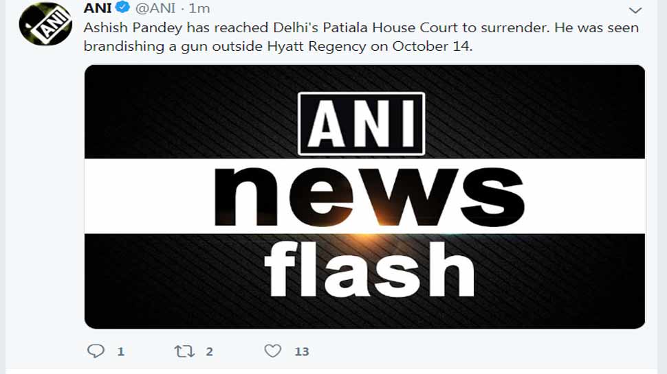 Ashish Pandey surrender at Delhi Patiala House Court
