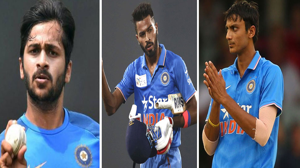 Hardik pandya, Shardul Thakur, Axar patel