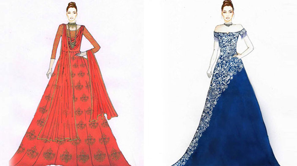 Bharti Singh, Wedding Dress