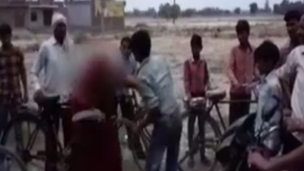 mother beaten a man who attempted to rape her daughter in kannauj 