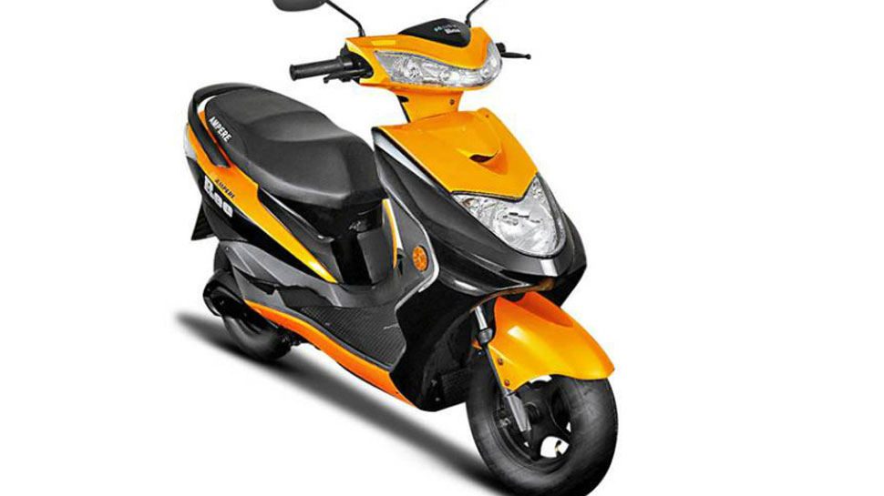 इलेक्ट्रिक स्कूटर, electric scooters, ampere electric scooter, ampere v48, reo li-ion