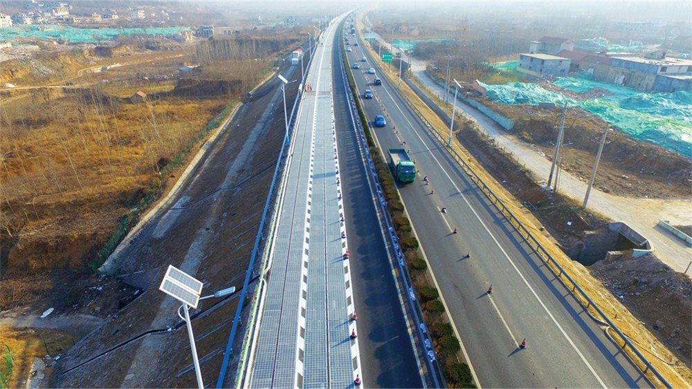 solar express way, solar highway, solar express way in china, सोलर एक्सप्रेस वे