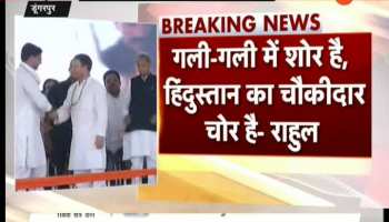 rahul gandhi attacks on pm modi by calling him thief during his Exhortation