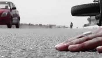 हादसा : ट्रक की चपेट में आई मोटरसाइकिल, बाल-बाल बचे 2 युवक हादसा : ट्रक की चपेट में आई मोटरसाइकिल, बाल-बाल बचे 2 युवक