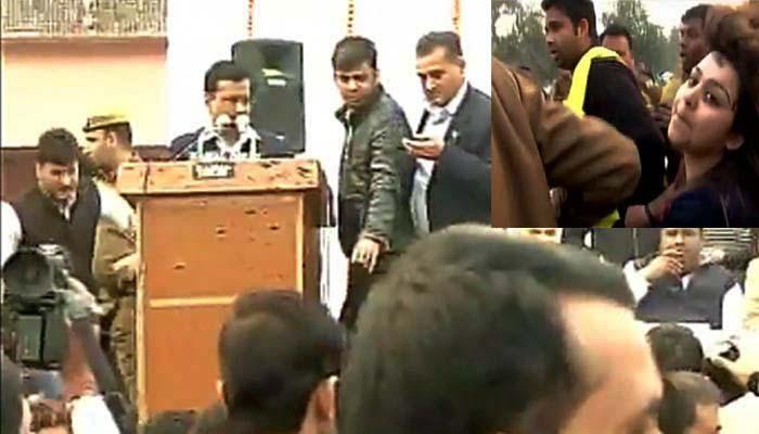 दिल्ली: सीएम केजरीवाल पर स्याही फेंकने वाली आरोपी महिला को पुलिस हिरासत में भेजा गया दिल्ली: सीएम केजरीवाल पर स्याही फेंकने वाली आरोपी महिला को पुलिस हिरासत में भेजा गया