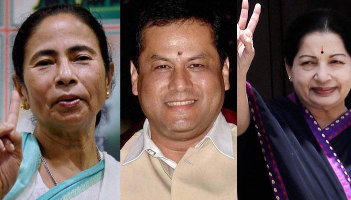 Assembly Elections Results 2016 वेस्ट बंगाल में ममता और तमिलनाडु में जयललिता का ही राज, असम में पहली बार खिला भाजपा का कमल Assembly Elections Results 2016 वेस्ट बंगाल में ममता और तमिलनाडु में जयललिता का ही राज, असम में पहली बार खिला भाजपा का कमल
