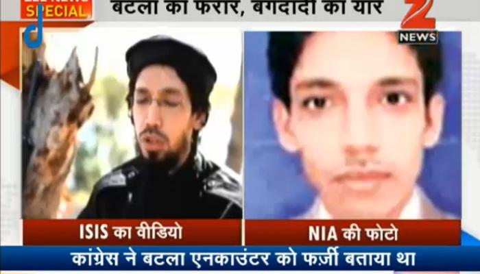 ISIS के वीडियो में नजर आया बटला हाऊस एनकाउंटर का संदिग्ध अबु राशिद, साजिद ISIS के वीडियो में नजर आया बटला हाऊस एनकाउंटर का संदिग्ध अबु राशिद, साजिद