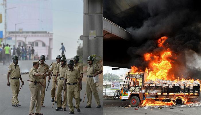 कावेरी जल विवाद : पुलिस की गोलीबारी में एक व्यक्ति की मौत; भीड़ ने दर्जन भर वाहनों में लगाई आग, सिद्धारमैया ने की शांति की अपील कावेरी जल विवाद : पुलिस की गोलीबारी में एक व्यक्ति की मौत; भीड़ ने दर्जन भर वाहनों में लगाई आग, सिद्धारमैया ने की शांति की अपील