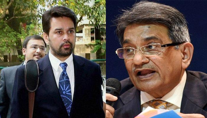 BCCI को सुप्रीम कोर्ट की फटकार; लोढ़ा पैनल की मांग, अनुराग ठाकुर को बीसीसीआई अध्यक्ष पद से हटाया जाए BCCI को सुप्रीम कोर्ट की फटकार; लोढ़ा पैनल की मांग, अनुराग ठाकुर को बीसीसीआई अध्यक्ष पद से हटाया जाए