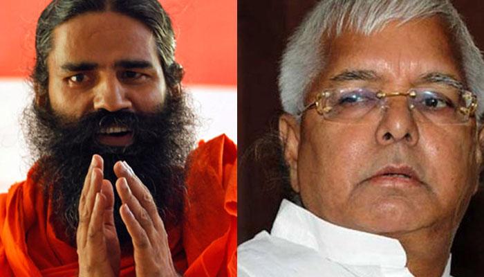 RJD प्रमुख लालू यादव से मिले बाबा रामदेव, बोले- नोटबंदी नहीं रोगबंदी पर हुई बात RJD प्रमुख लालू यादव से मिले बाबा रामदेव, बोले- नोटबंदी नहीं रोगबंदी पर हुई बात