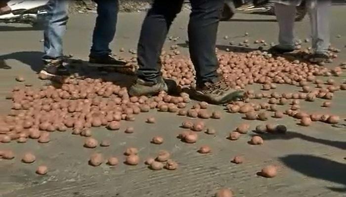 इंदौर में 'आलू पॉलिटिक्स'! इंदौर में 'आलू पॉलिटिक्स'!