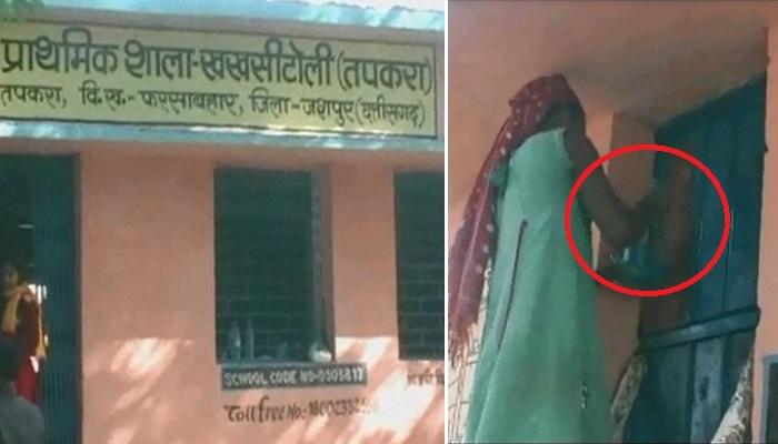 पढ़ाई नहीं पुताई कर रहे बच्चे! पढ़ाई नहीं पुताई कर रहे बच्चे!