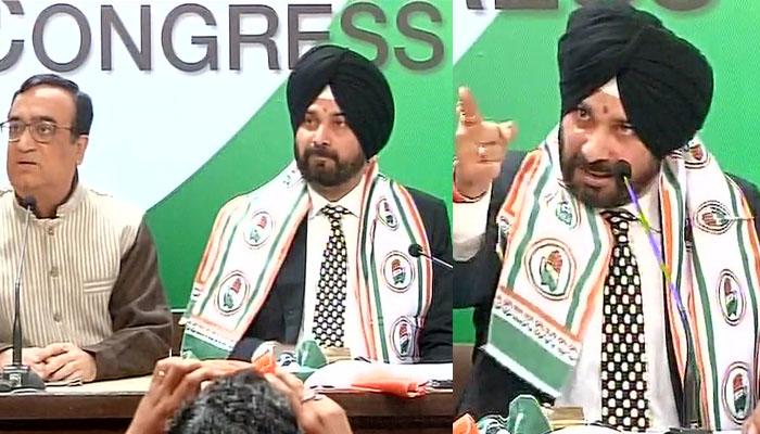 कांग्रेस में शामिल होने के बाद नवजोत सिंह सिद्धू बोले- मैं पैदाइशी कांग्रेसी हूं, ये मेरी घर वापसी है कांग्रेस में शामिल होने के बाद नवजोत सिंह सिद्धू बोले- मैं पैदाइशी कांग्रेसी हूं, ये मेरी घर वापसी है