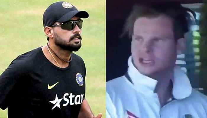 मुरली विजय को स्टीव स्मिथ ने दी गाली, TV कैमरे में हुई रिकॉर्ड मुरली विजय को स्टीव स्मिथ ने दी गाली, TV कैमरे में हुई रिकॉर्ड