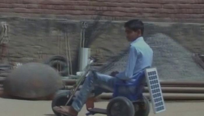इनोवेटिव इंडिया की अनोखी मिसाल, 13 साल के छात्र ने बनाई सोलर बाइक इनोवेटिव इंडिया की अनोखी मिसाल, 13 साल के छात्र ने बनाई सोलर बाइक
