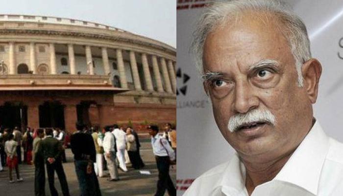लोकसभा में जबरदस्त हंगामा, शिवसेना सांसदों ने किया मंत्री अशोक गजपति राजू का घेराव लोकसभा में जबरदस्त हंगामा, शिवसेना सांसदों ने किया मंत्री अशोक गजपति राजू का घेराव