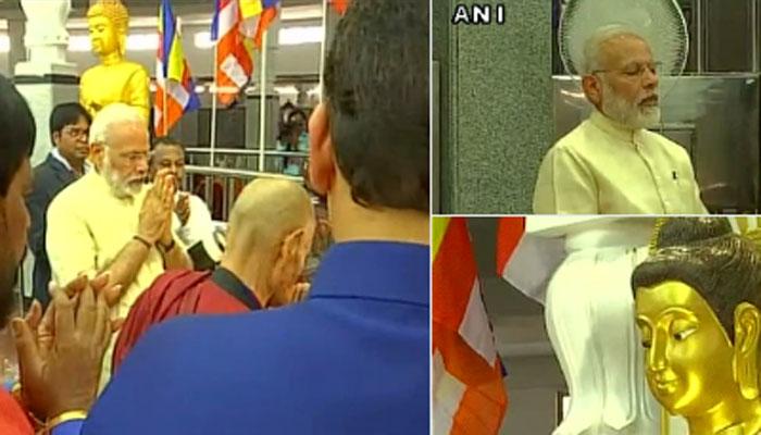 नागपुर की दीक्षाभूमि में PM मोदी ने अंबेडकर को दी श्रद्धांजलि नागपुर की दीक्षाभूमि में PM मोदी ने अंबेडकर को दी श्रद्धांजलि
