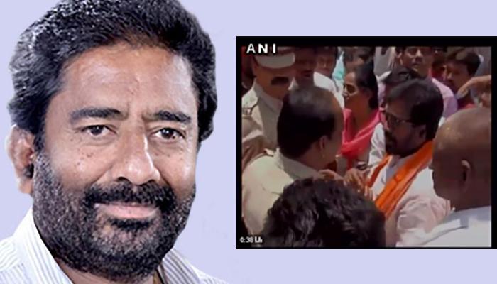 एयर इंडिया विवाद के बाद अब पुलिस से भिड़े रवींद्र गायकवाड़, वीडियो हुआ वायरल एयर इंडिया विवाद के बाद अब पुलिस से भिड़े रवींद्र गायकवाड़, वीडियो हुआ वायरल