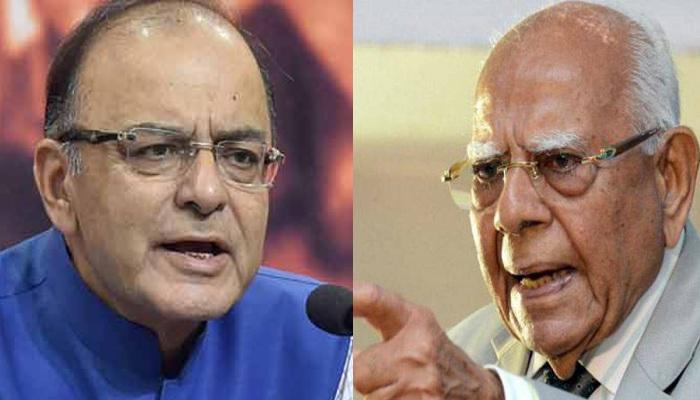 मानहानि मामला: जेठमलानी ने ₹10 करोड़ के दावे पर उठाया सवाल, जेटली बोले- केजरीवाल के ख़िलाफ़ आरोपों को बढ़ा दूंगा मानहानि मामला: जेठमलानी ने ₹10 करोड़ के दावे पर उठाया सवाल, जेटली बोले- केजरीवाल के ख़िलाफ़ आरोपों को बढ़ा दूंगा