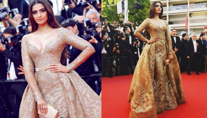 कान फिल्म फेस्टिवल: सोनम कपूर बन गई 'गोल्डन गर्ल', देखें Pics और Video कान फिल्म फेस्टिवल: सोनम कपूर बन गई 'गोल्डन गर्ल', देखें Pics और Video