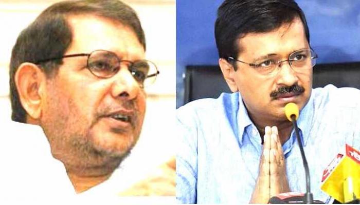 राष्ट्रपति चुनाव : केजरीवाल से मिले जेडीयू नेता शरद यादव राष्ट्रपति चुनाव : केजरीवाल से मिले जेडीयू नेता शरद यादव